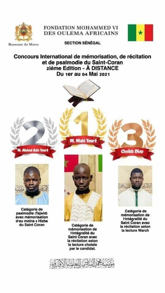 Urgent: Médina Baye Niass et le Sénégal honoré