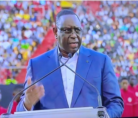 Macky Sall : Jai décidé de donner le nom du stade à mon illustre prédécesseur