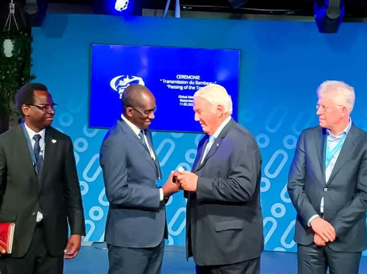cérémonie officielle de présentation du Global Mercy