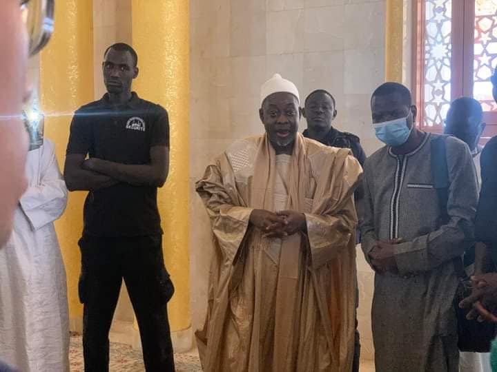 Visite des étudiants venant d’Amérique dans la grande Mosquée