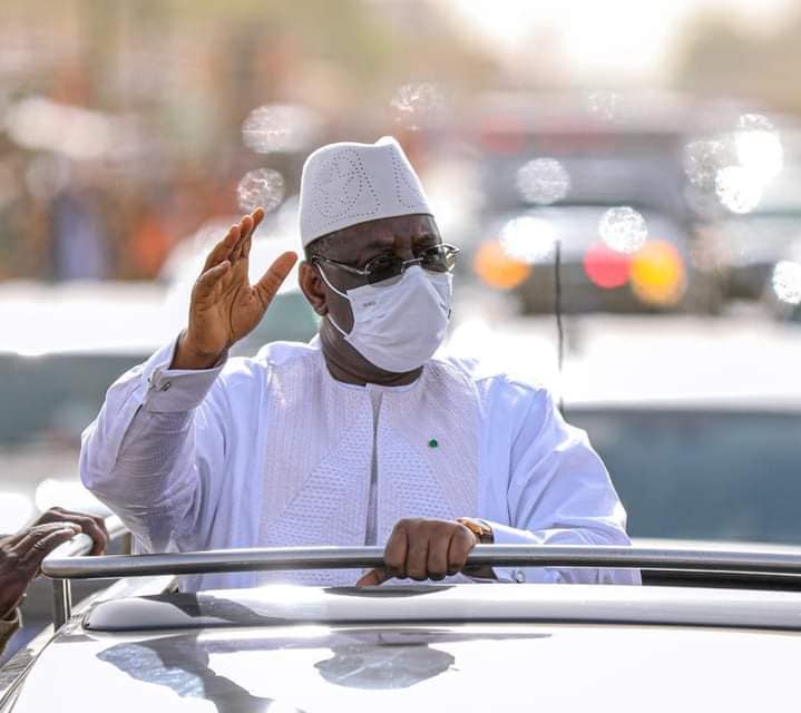 Passage du Président Macky Sall à Koungheul