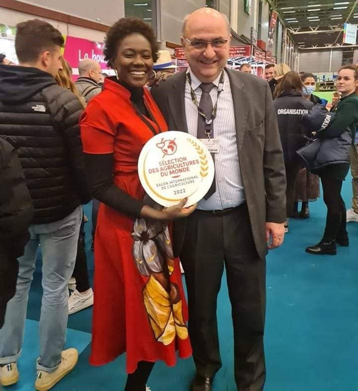 PARIS/SALON DE L&rsquo;AGRICULTURE Mariama Sylla, promotrice de la marque «Diongoma »