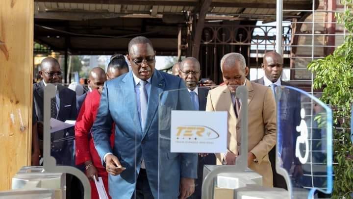 Macky Sall :«Depuis l’Aibd, les rails du Ter vont prendre leur élan pour desservir Thiès et Mbour»￼