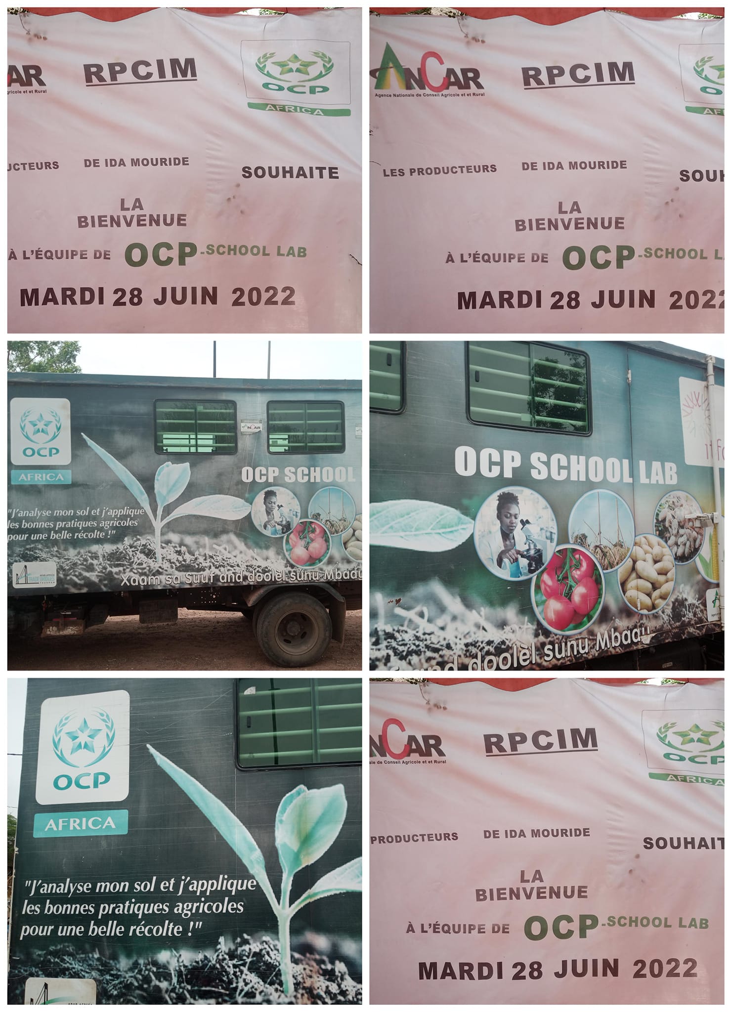Campagne Sensibilisation sur les bonnes pratiques agricoles par OCP AFRICA SCHOOL LAB dans l&rsquo;Arrondissement de IDA MOURIDE.