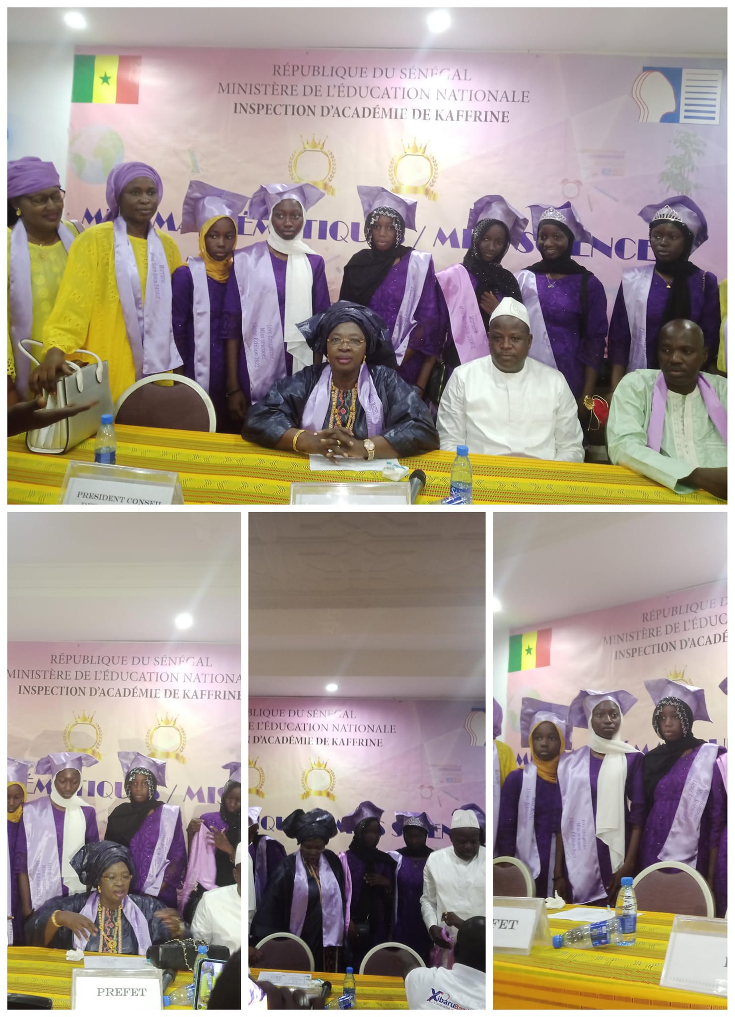 Miss Maths et sciences, région de kaffrine: Mme Socé DIOP DIONNE, la marraine de l&rsquo;édition 2022.