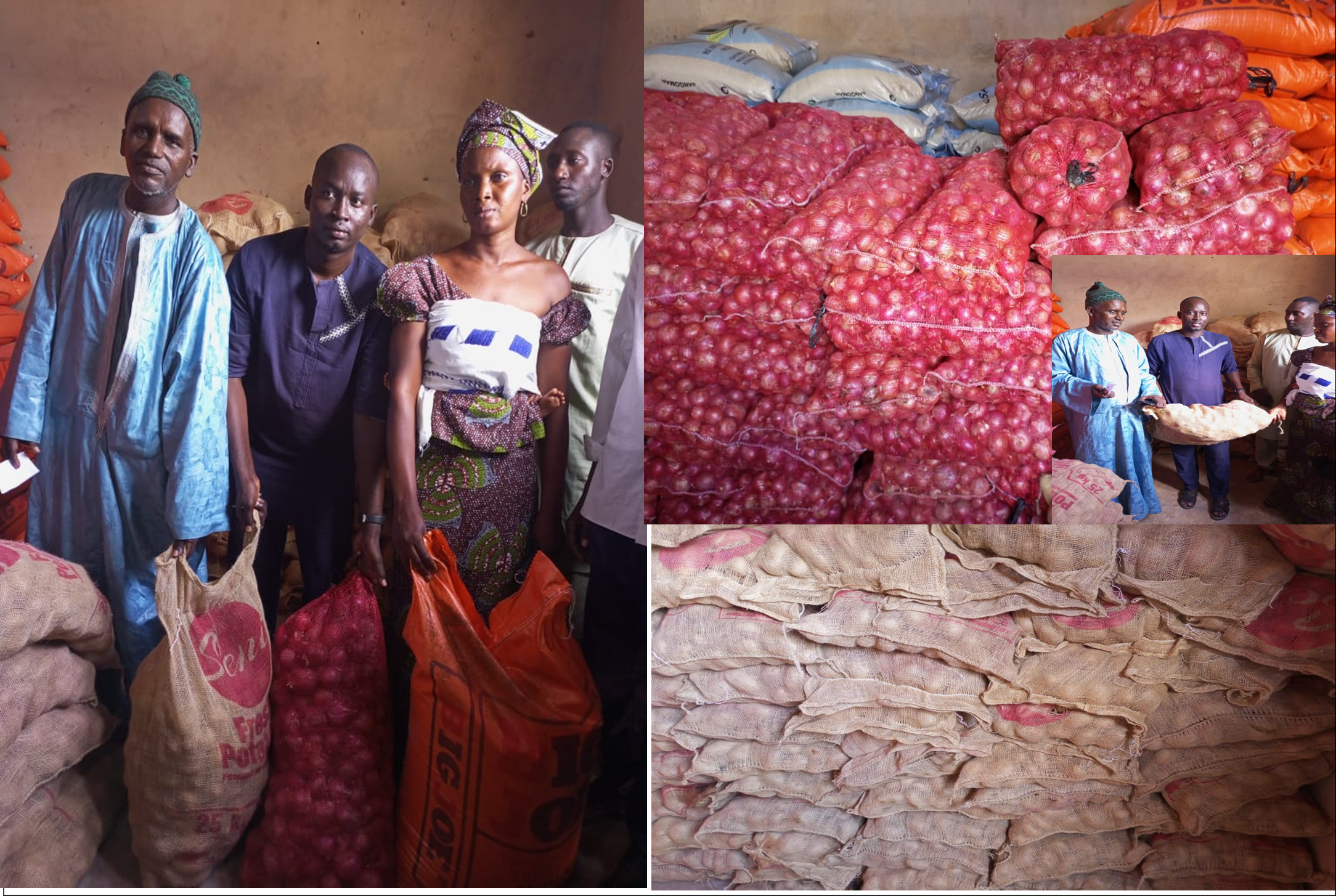 Des denrées alimentaires de 11 millions FCFA  offertes aux familles vulnérables par le maire de Ribot Escale Monsieur Madiama SECK