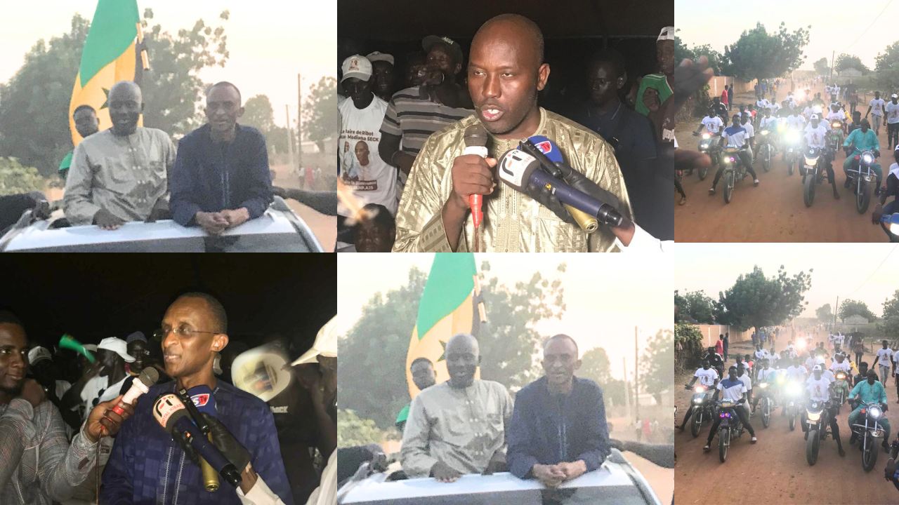 Ministre Abdoulaye Seydou Sow rend visite au maire et à la population de la Commune de ribot Escale