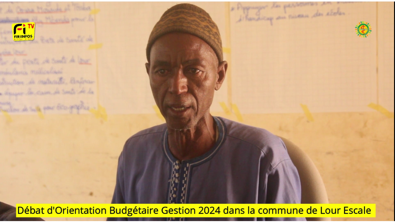 Débat d’orientation budgétaire gestion 2024 : les populations de la Commune de Lour Escale présentent leur cahier de doléances