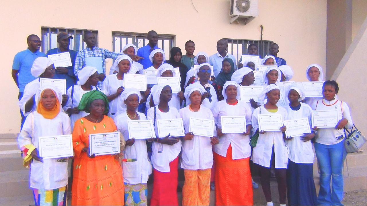 Koungheul : 31 jeunes formés dans le métier de transformation des produits locaux