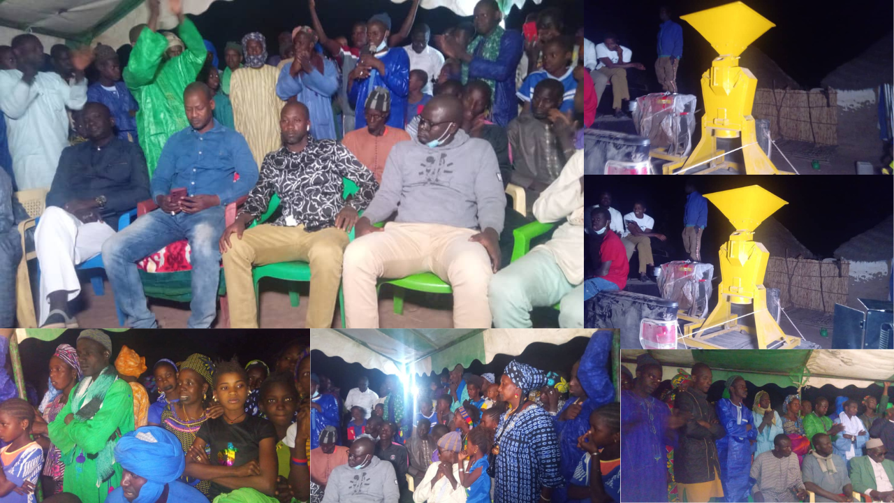 Pour apaiser la souffrance des femmes de Darou Salam Keur kabou (Maka Yop) : le maire Alioune Badara Ly leur offre une machine à moulin de mil