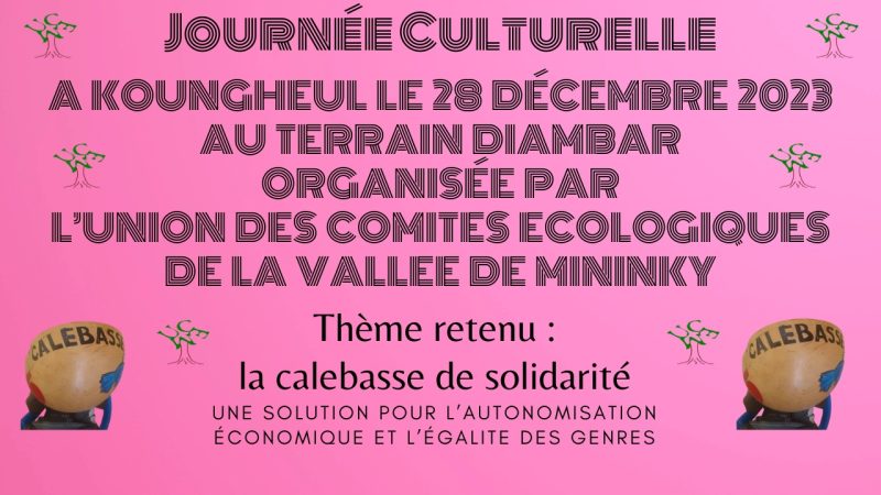 Koungheul : l&rsquo;UCEM invite l&rsquo;ensemble des acteurs de développement à sa journée culturelle du 28 décembre