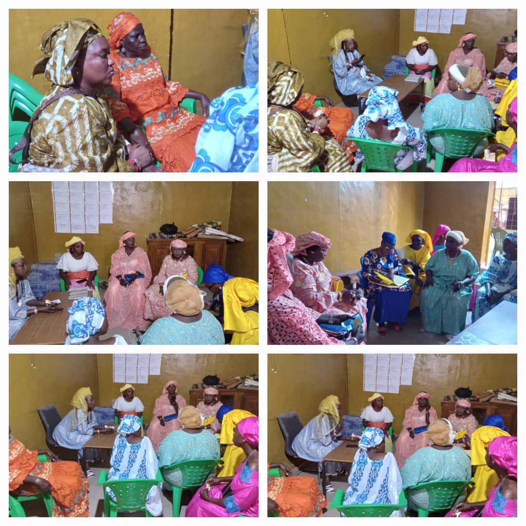 Élections législation 2024 à koungheul – Rencontre des femmes de Samba Aly BA et le Mouvement DRK