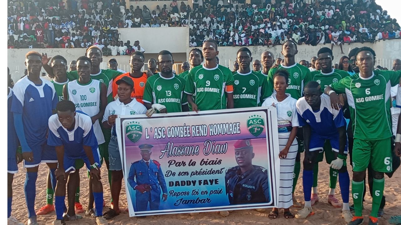 Hommage à Alassane Diaw lors de la finale Zone R1B de Koungheul : ASC Gombe vs ASC Avenir sous le parrainage de l’honorable El Hadji Gueye