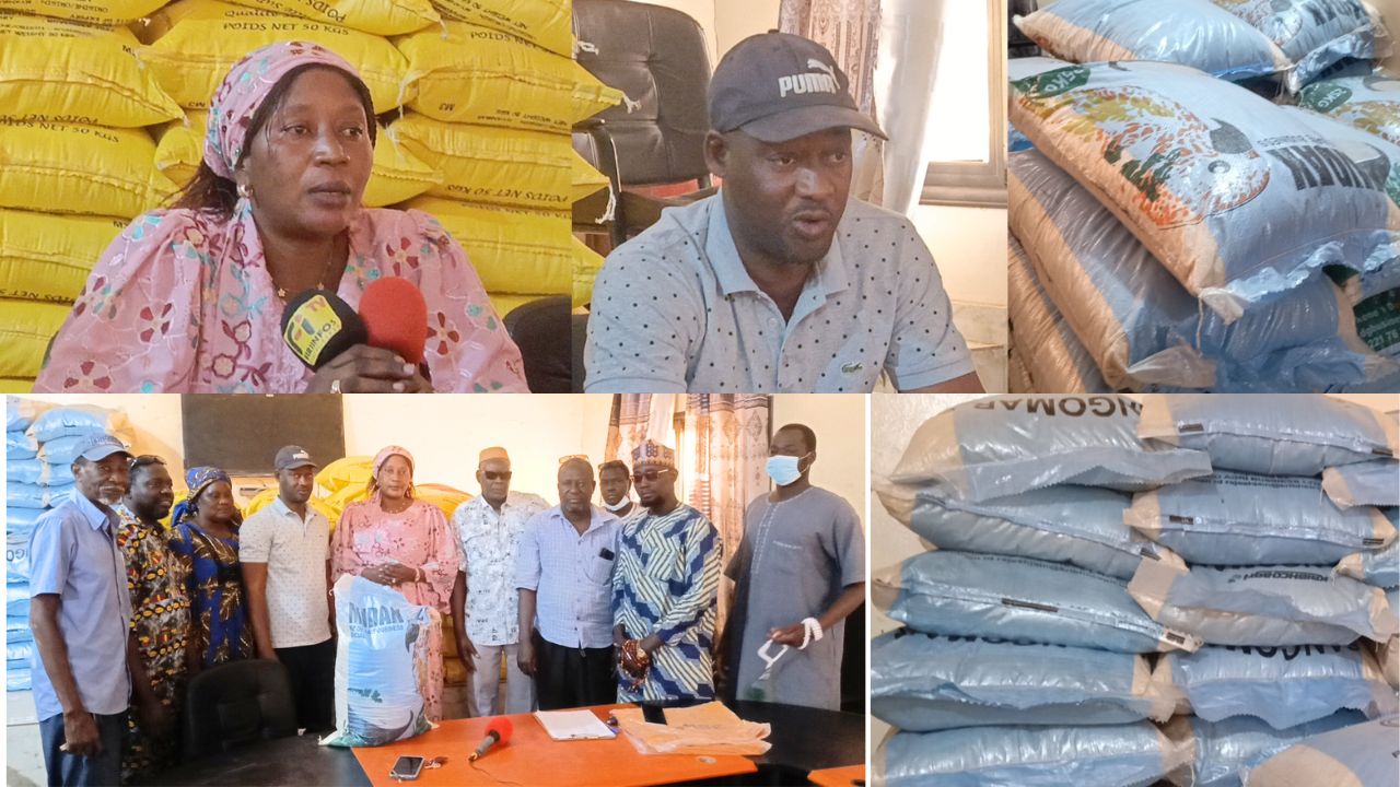 Koungheul : le maire Alioune Badara Ly distribue un important appui alimentaire aux populations