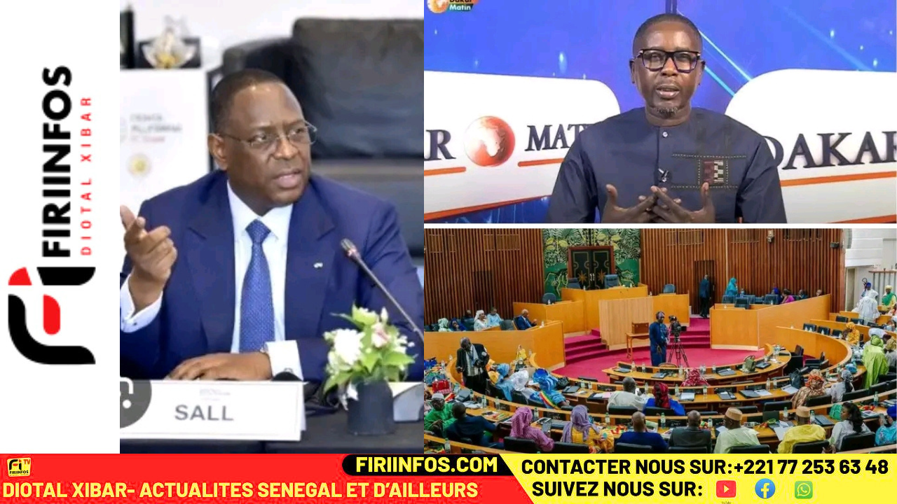 Débat sur l’amnistie : Pape Alé Niang hausse le ton et interpelle l’Assemblée nationale