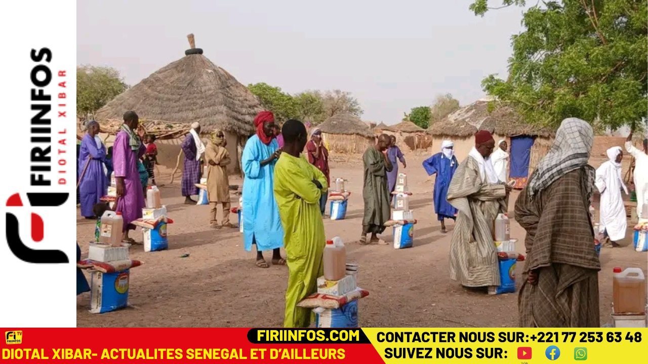 Solidarité à Ribot Escale : 40 ménages vulnérables soutenus par l’ONG ICO à Thiakhathie Peulh