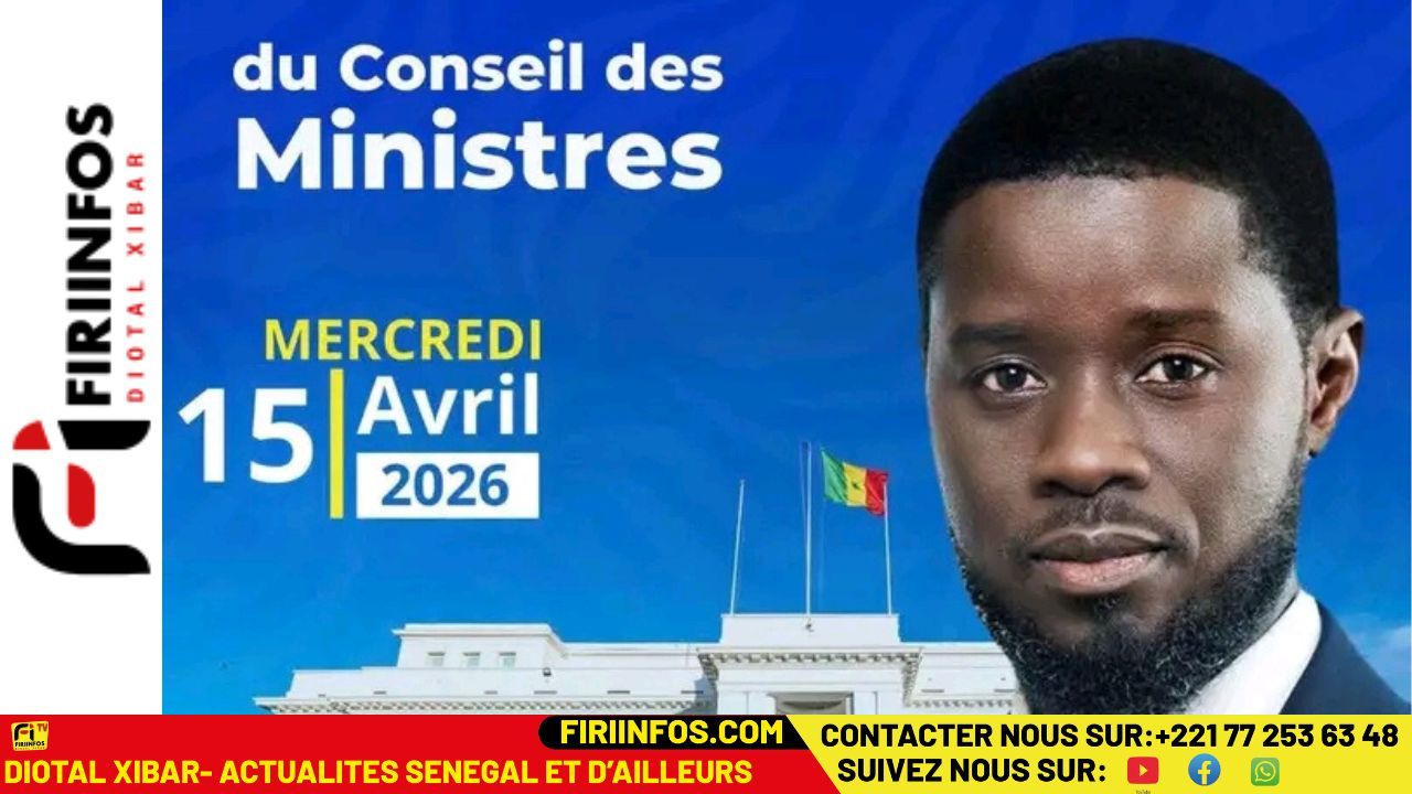 Les Nominations en Conseil des Ministres de Ce 15 Avril 2026