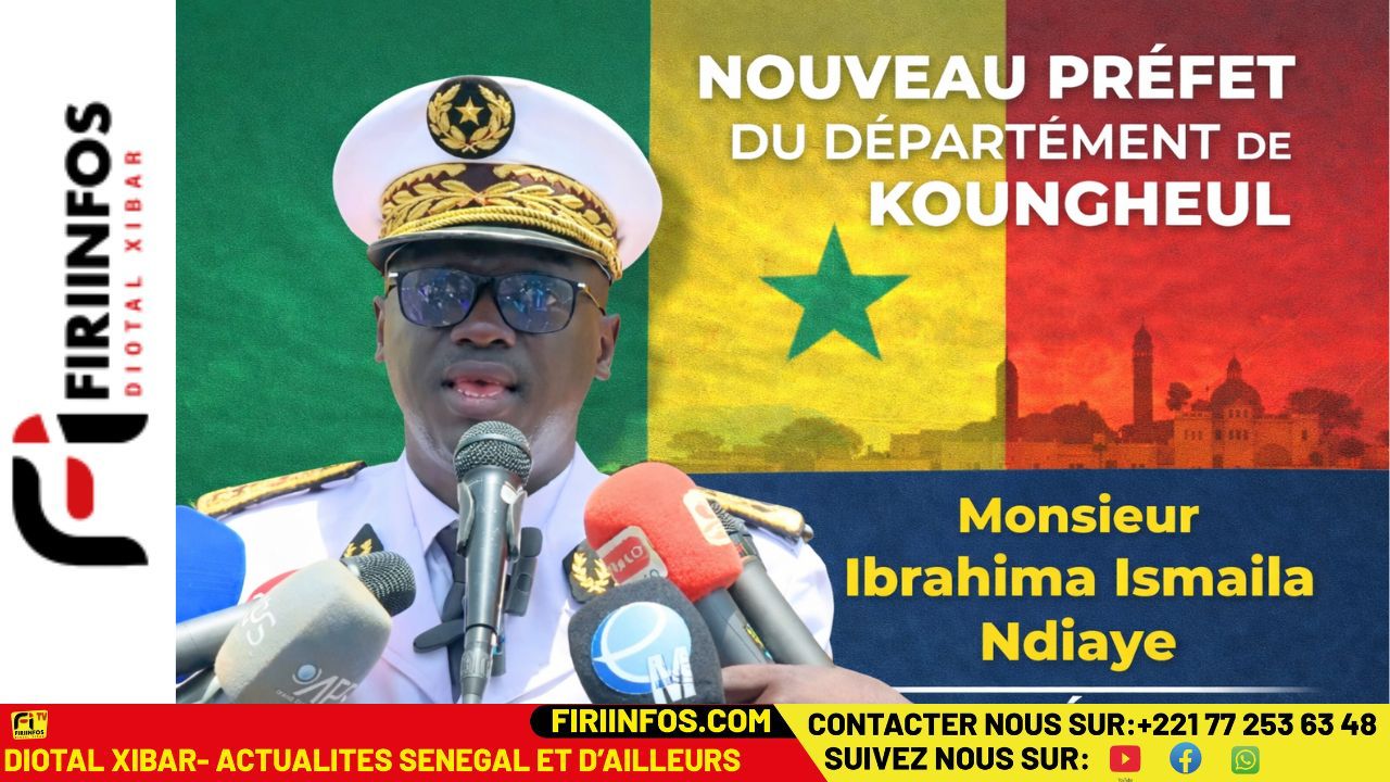 Administration territoriale : un nouveau visage à la tête du département de Koungheul