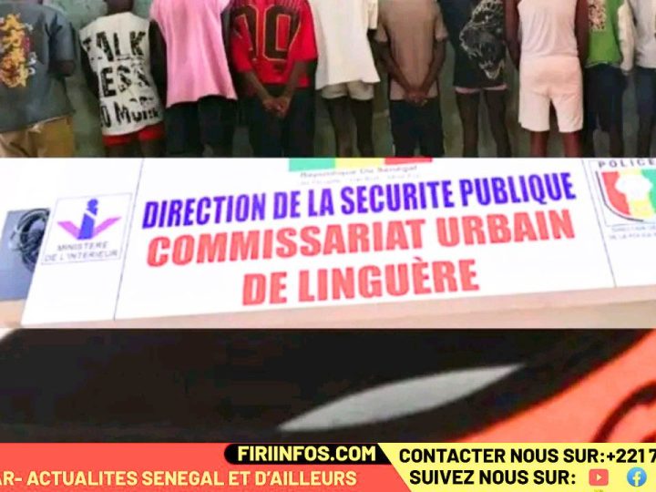 Linguère : une enquête judiciaire d’envergure secoue la ville, 18 personnes interpellées