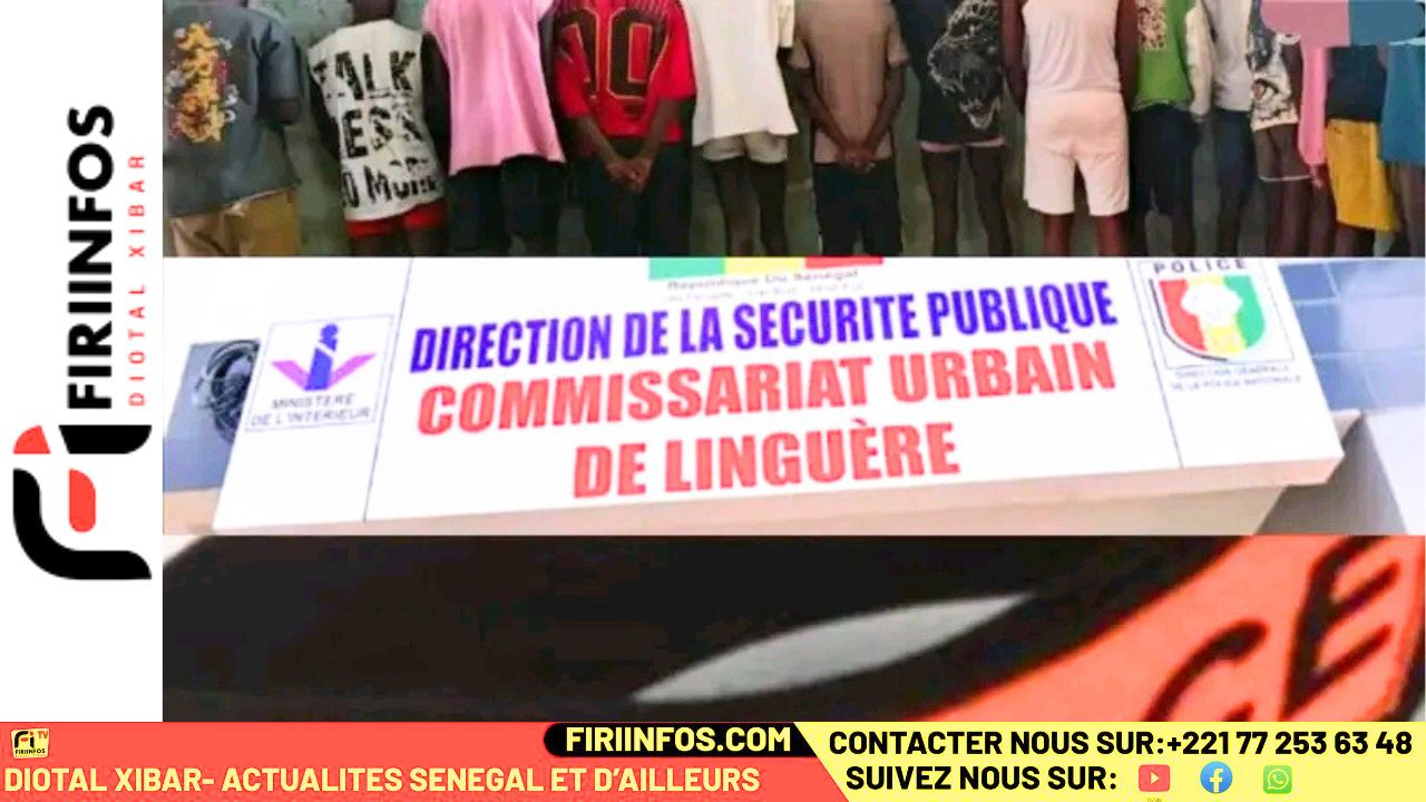 Linguère : une enquête judiciaire d’envergure secoue la ville, 18 personnes interpellées