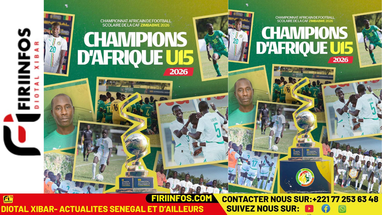 Football scolaire africain : le Sénégal sacré champion au terme d’une finale haletante