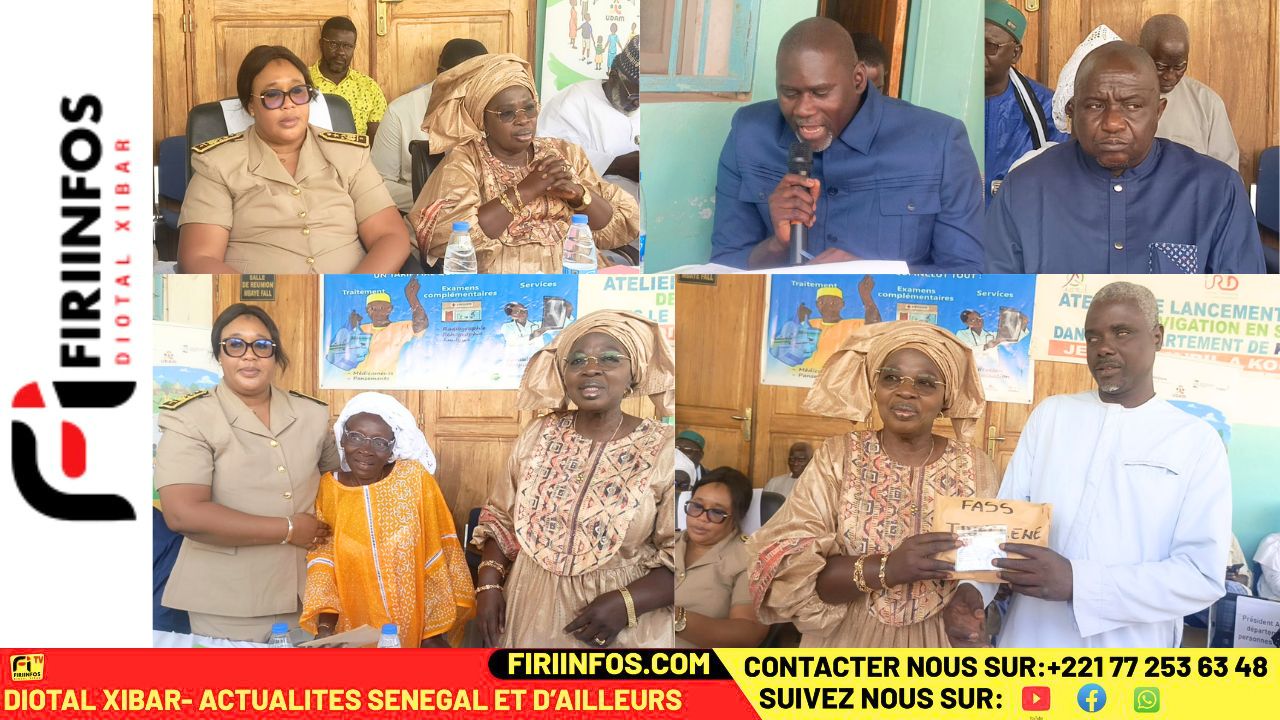 Koungheul : des cartes d’assurance maladie remises aux personnes en situation de handicap, un pas concret vers l’inclusion sociale