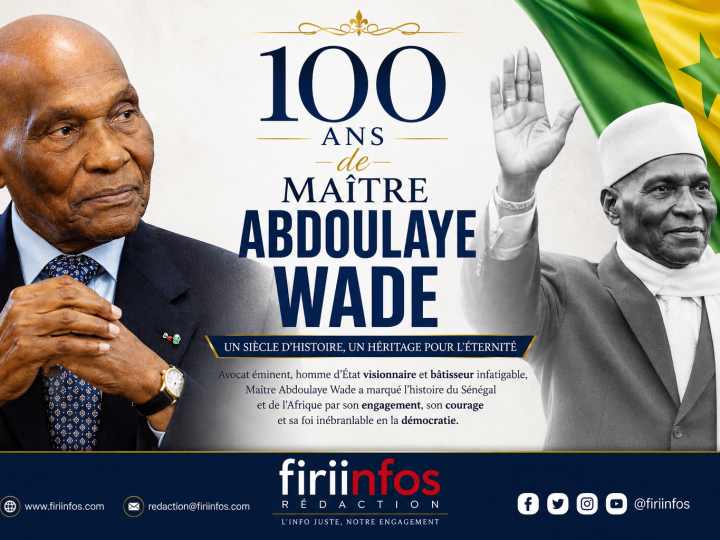 Sénégal : le centenaire d’Abdoulaye Wade célébré dans l’émotion et la reconnaissance