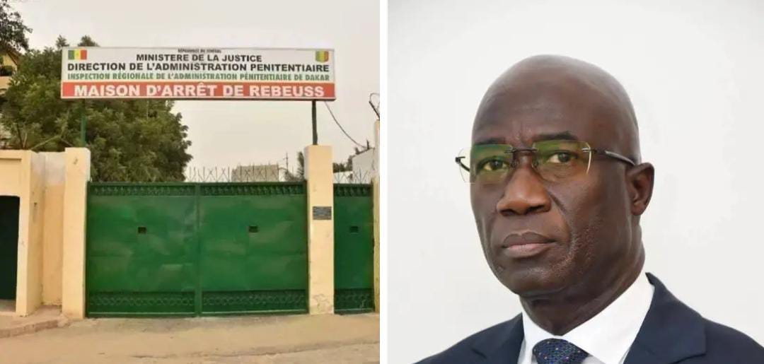 Rebeuss : le ministre de la Justice, Me Moussa Sarr, effectue une visite inopinée pour évaluer les conditions de détention