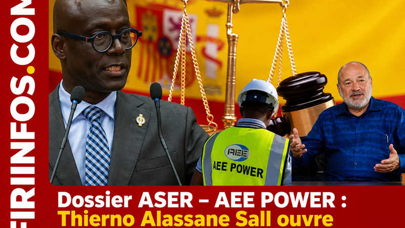 Dossier ASER – AEE POWER : Thierno Alassane Sall ouvre une nouvelle séquence judiciaire