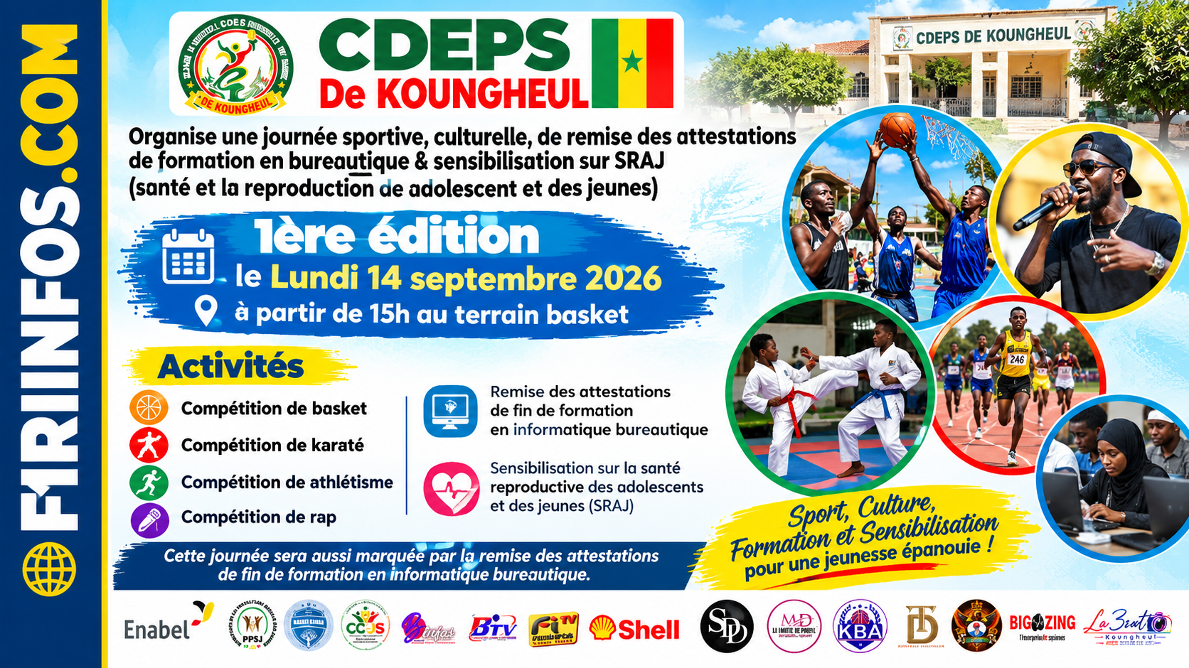 Koungheul : le CDEPS organise la première édition d’une journée sportive, culturelle et de sensibilisation