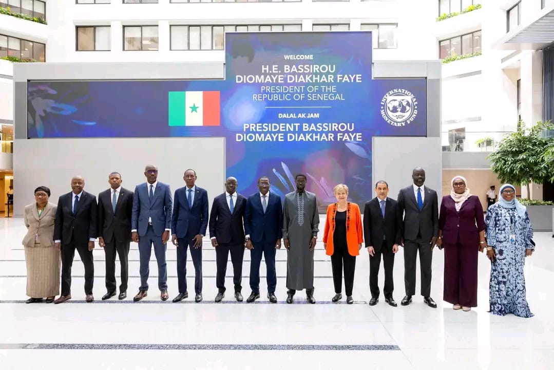 Sénégal – FMI : Bassirou Diomaye Faye réaffirme le cap des réformes à Washington