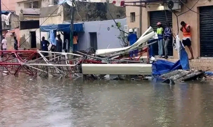 Fortes pluies à Dakar : plusieurs dégâts signalés