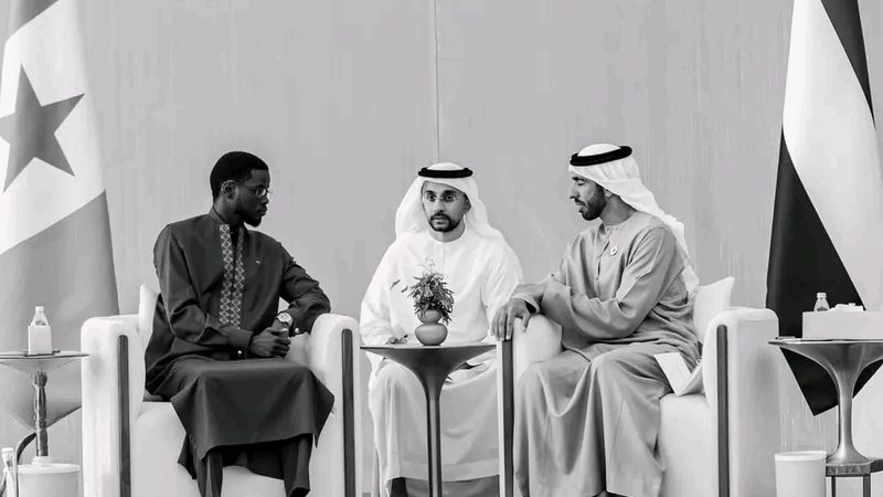 Abu Dhabi : Bassirou Diomaye Faye échange avec Cheikh Mohammed bin Zayed Al Nahyan autour du renforcement du partenariat Sénégal–Émirats