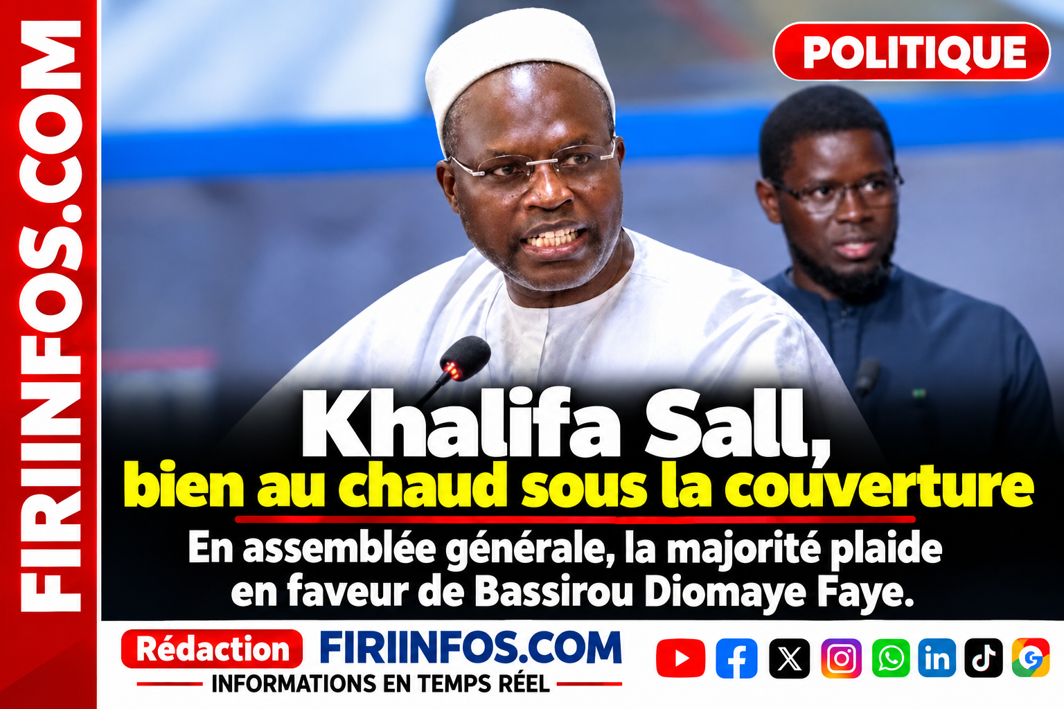 Taxawu Sénégal : plusieurs responsables affichent leur soutien à Bassirou Diomaye Faye