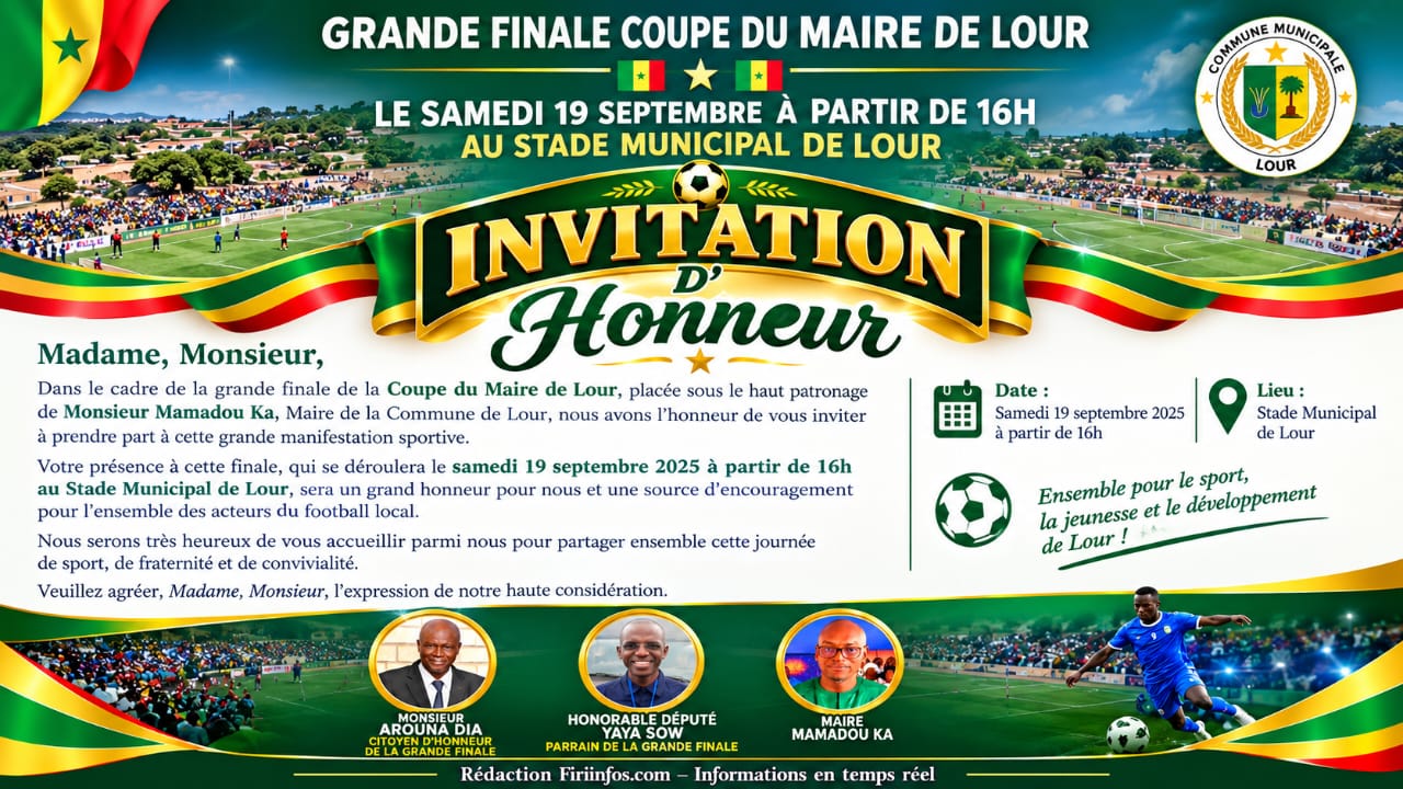 Lour Escale : l’ASC Renaissance et l’ASC Xay-Gui s’affrontent en finale de la Coupe du Maire