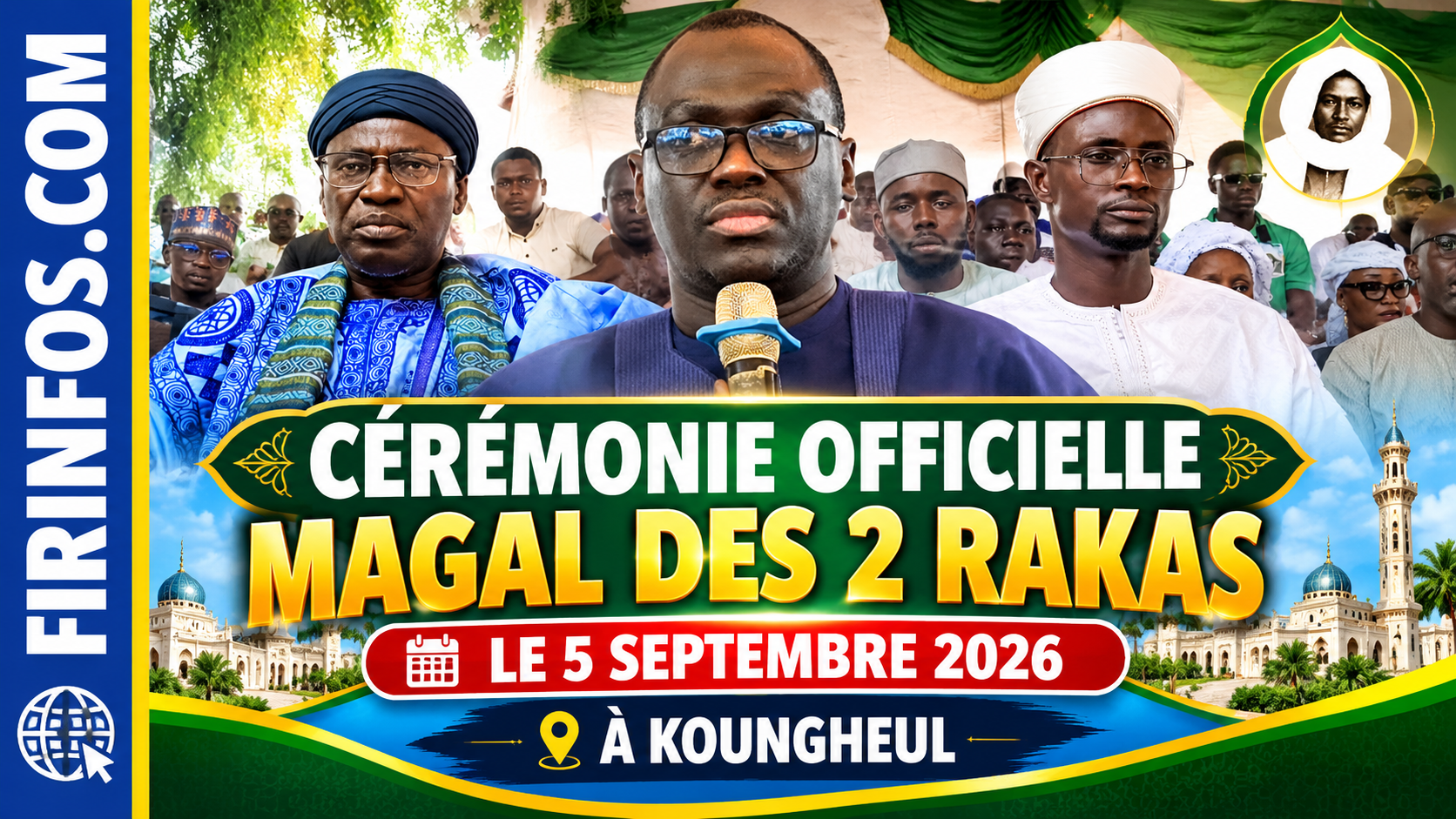 Koungheul : le Magal des 2 Rakas placé sous le signe de l’unité, de la solidarité et de l’entraide